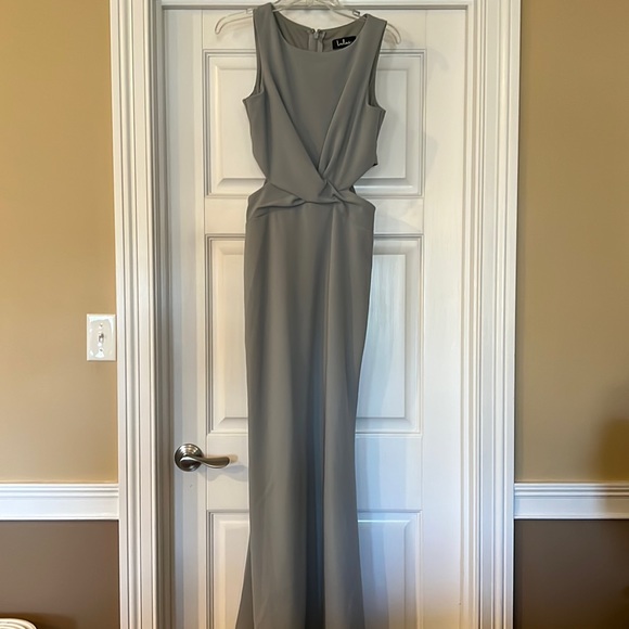 Lulus Dresses & Skirts - Gray lulus evening gown